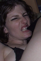Sabrina Deep masturbates while taken anally